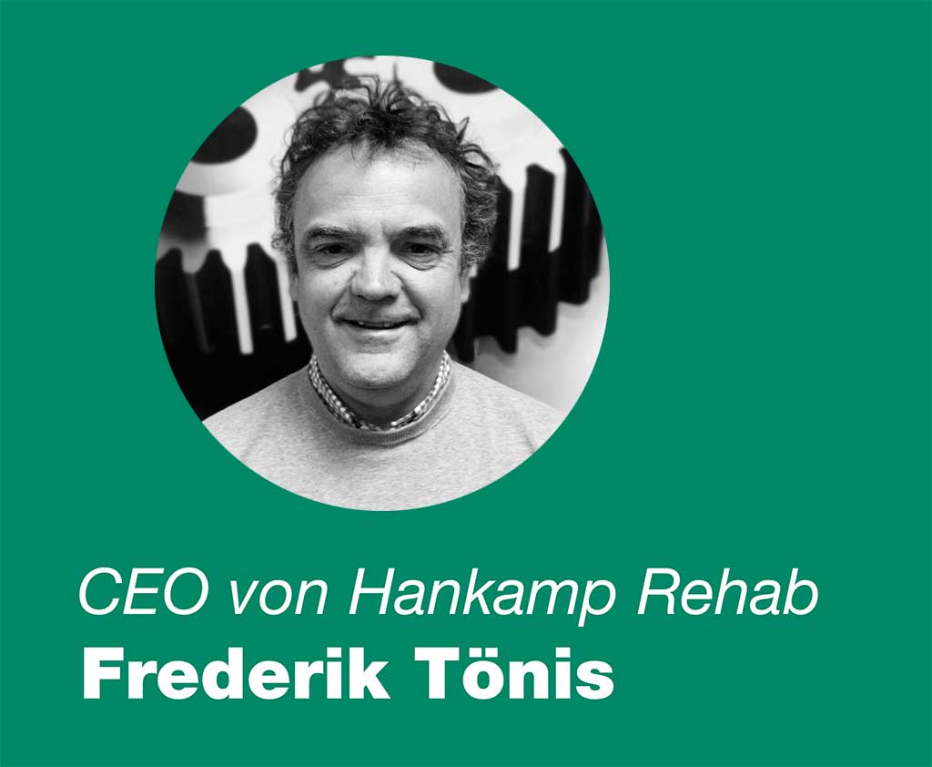 Frederik Tönies, CEO Frederik Tönies, CEO